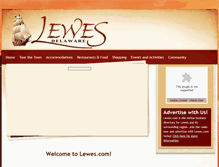 Tablet Screenshot of lewes.com